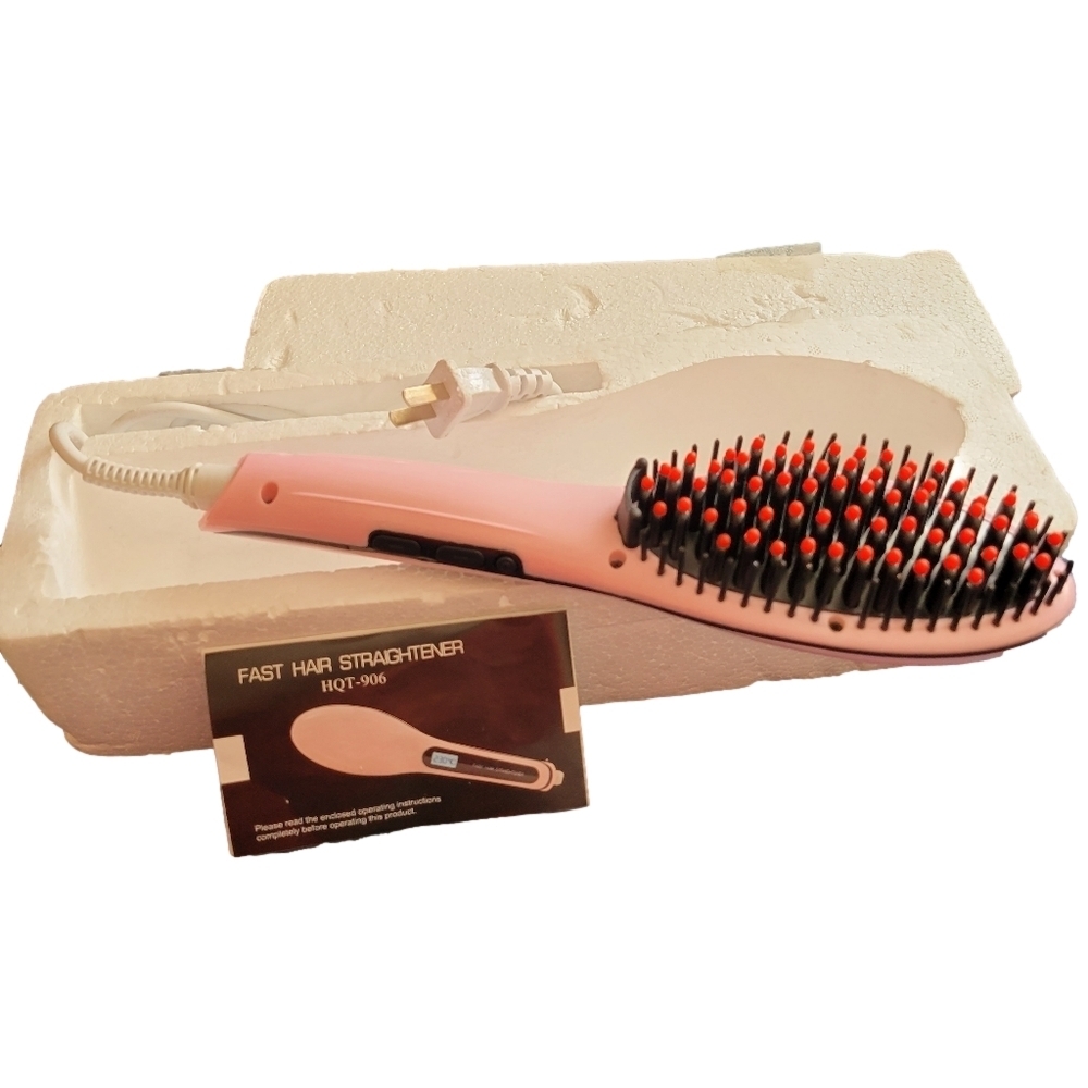 Fast Hair Straightener Brush